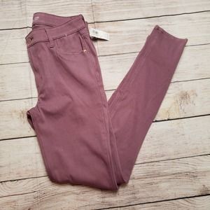 OLD NAVY 8 Tall Rockstar purplish/pink Skinny Jeans